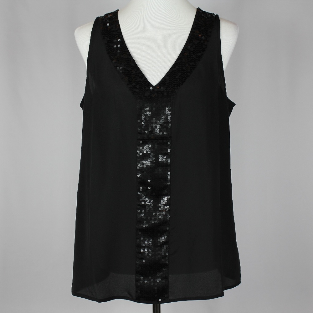 Women's Old Navy Black Sleeveless Top (L)  NWT
